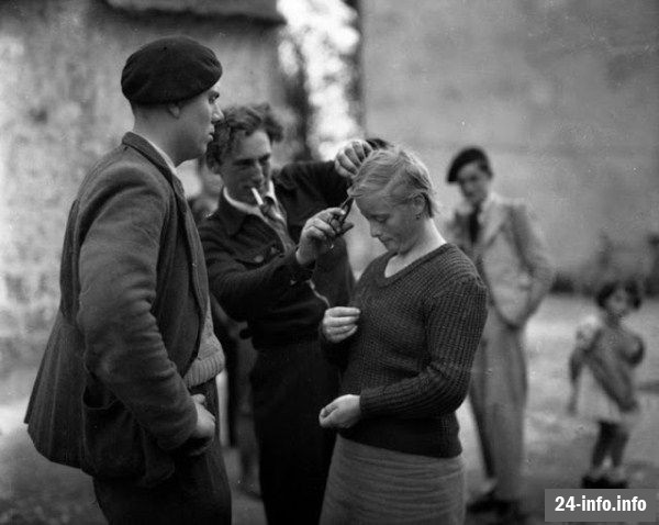 Что делали с любовницами гитлеровцев после войны (19 фото) Что делали с любовницами гитлеровцев после войны (19 фото)