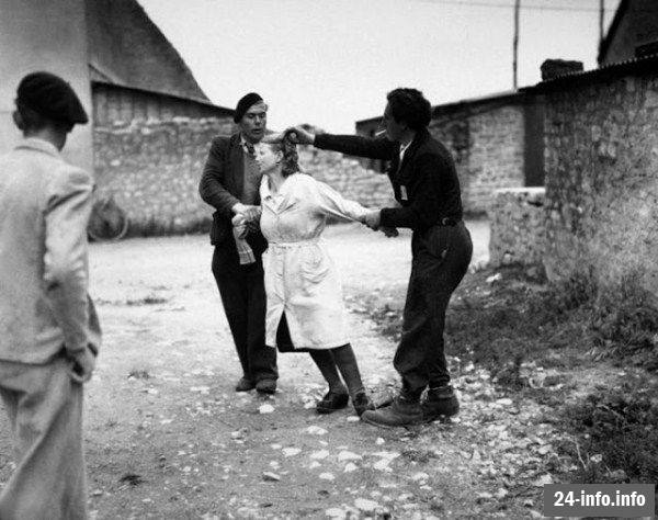 Что делали с любовницами гитлеровцев после войны (19 фото) Что делали с любовницами гитлеровцев после войны (19 фото)