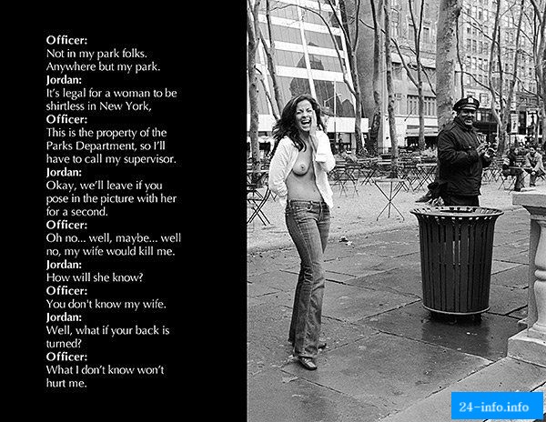 Фотограф борется за права женщин Нью-Йорка ходить топлесс НЮ Фотограф борется за права женщин Нью-Йорка ходить топлесс НЮ