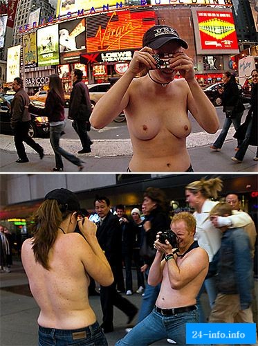 Фотограф борется за права женщин Нью-Йорка ходить топлесс НЮ Фотограф борется за права женщин Нью-Йорка ходить топлесс НЮ