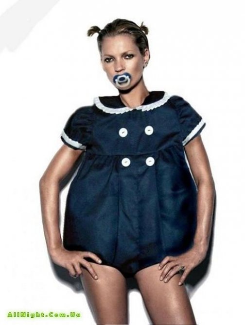 Знаменитости одетые детьми