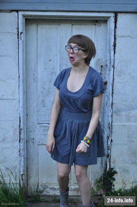 Девушке страшно стало.