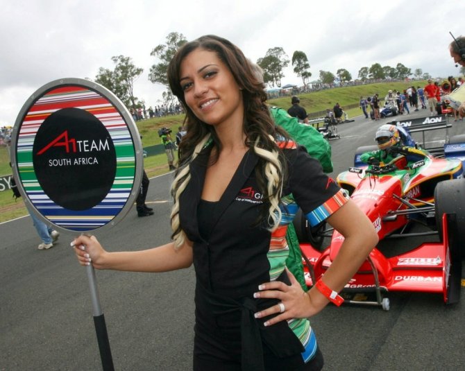 Девушки с A1GP