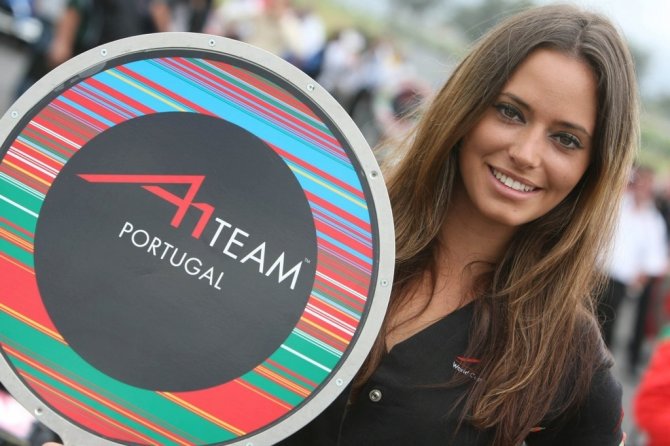 Девушки с A1GP