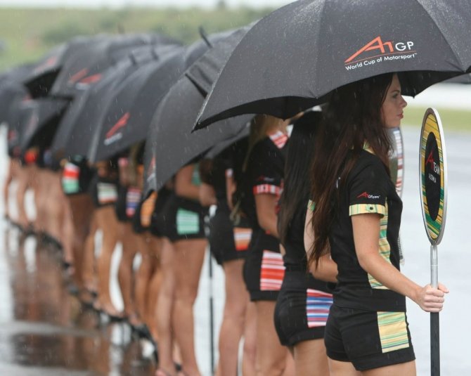 Девушки с A1GP