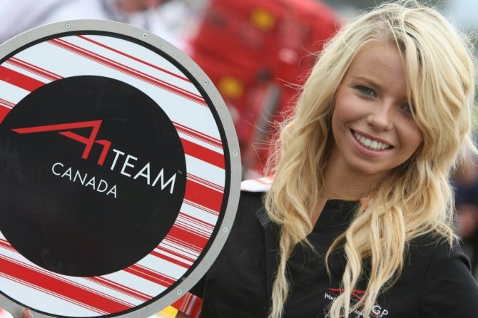 Девушки с A1GP