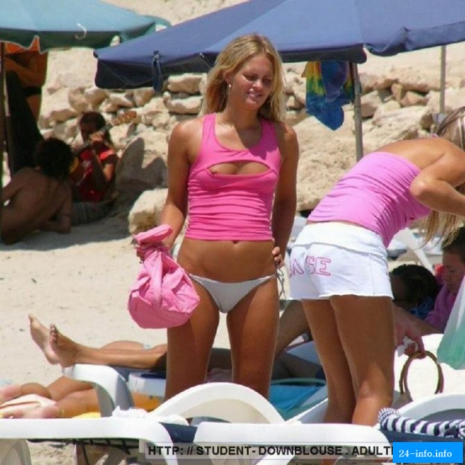 Невнимательность или случайность. Подборка девушек с выпавшими прелестями