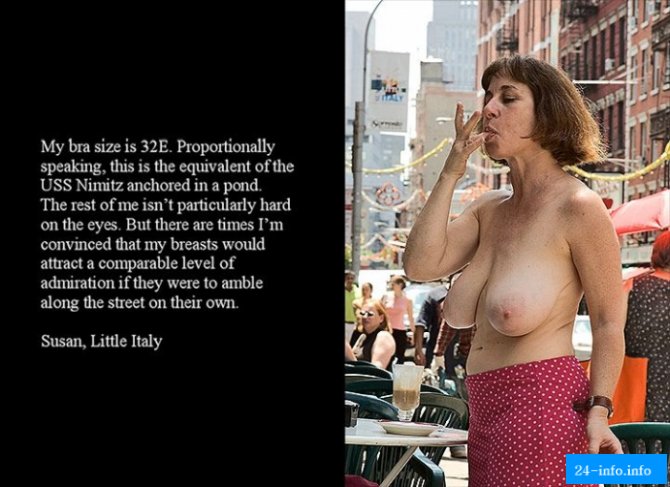 Фотограф борется за права женщин Нью-Йорка ходить топлесс  НЮ