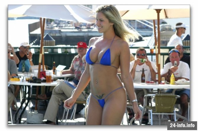 Симпатичный конкурс бикини