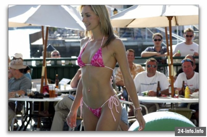 Симпатичный конкурс бикини