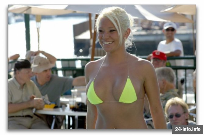 Симпатичный конкурс бикини