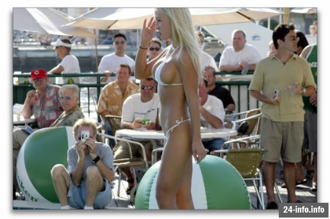 Симпатичный конкурс бикини