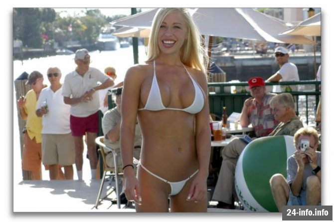 Симпатичный конкурс бикини