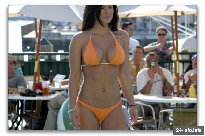 Симпатичный конкурс бикини