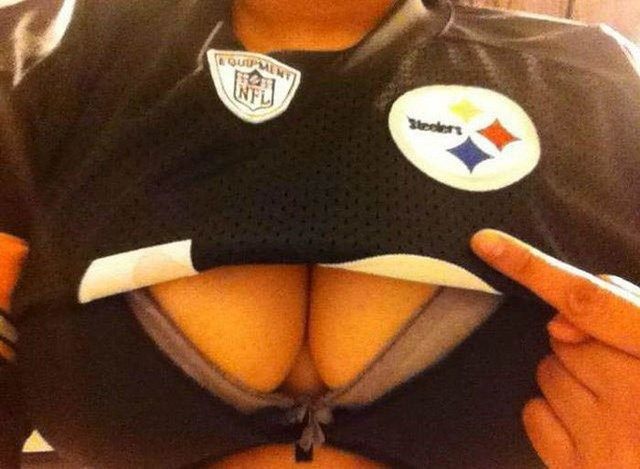 Привлекательные фанатки NFL