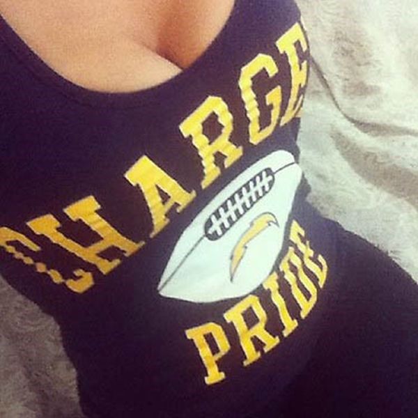 Привлекательные фанатки NFL