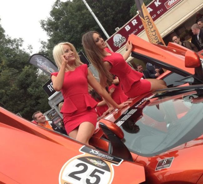 Красотки с ралли Cannonball Run 2012