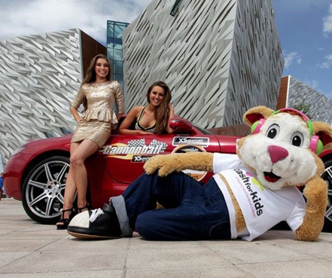 Красотки с ралли Cannonball Run 2012