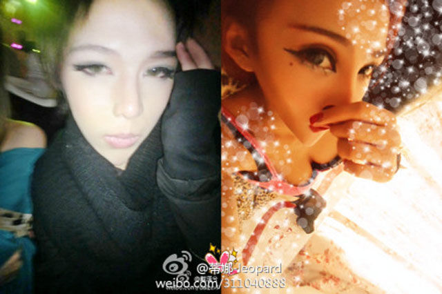 Tina Leopard очень популярна в китайских социальных сетях