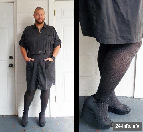 Майкл Спукшоу и "Его чёрное платье" (20 фото)