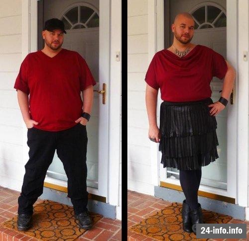 Майкл Спукшоу и "Его чёрное платье" (20 фото) Майкл Спукшоу и "Его чёрное платье" (20 фото)