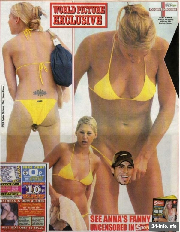 Голая Анна Курникова