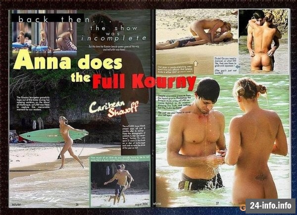 Голая Анна Курникова