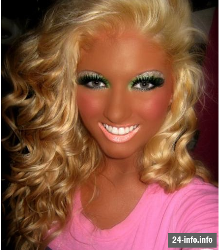 Понятие о красоте у некоторых девушек... Понятие о красоте у некоторых девушек...