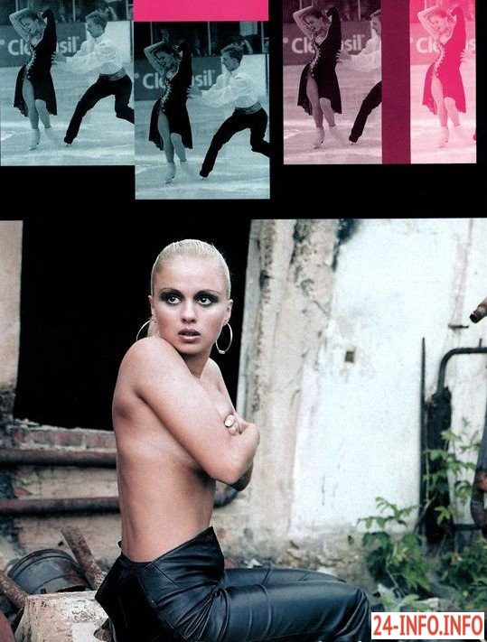 Обнаженная Анна Семенович  (русские звёзды)