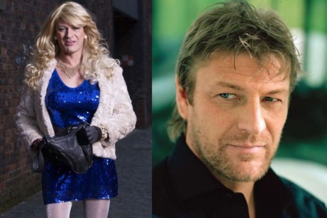 Мужчины-актеры в женских образах