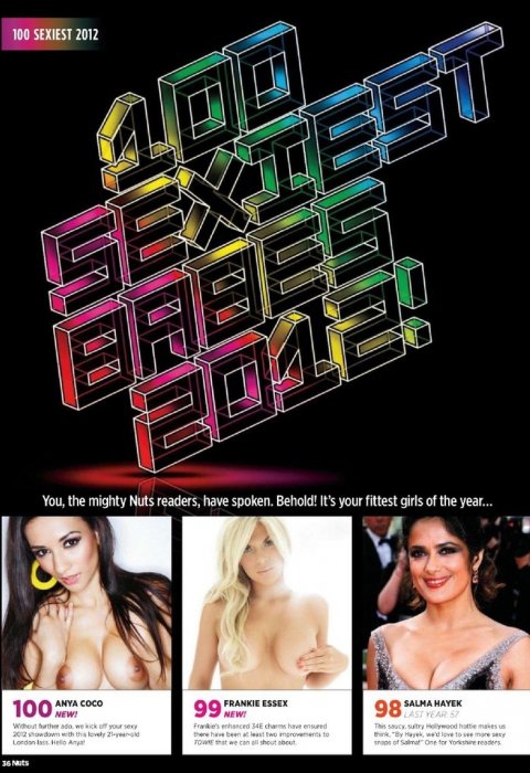 ТОП-100 самых сексуальных девушек 2012 года