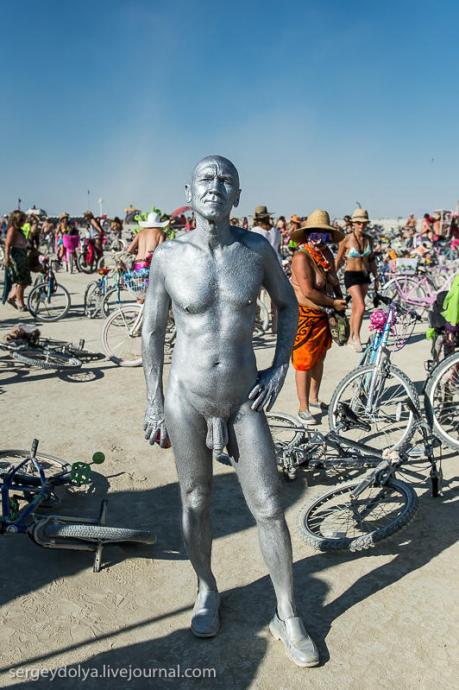 Burning Man 2013. 10 000 голых сисек в пустыне (18+)