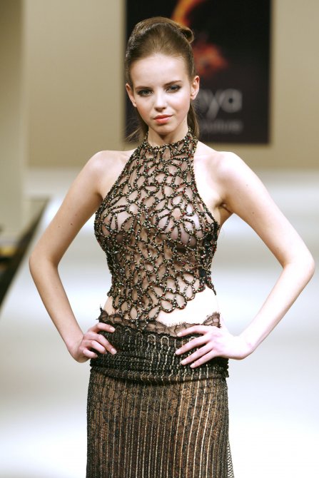 Топ-модели на подиуме