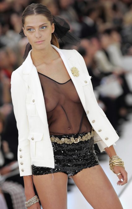 Топ-модели на подиуме