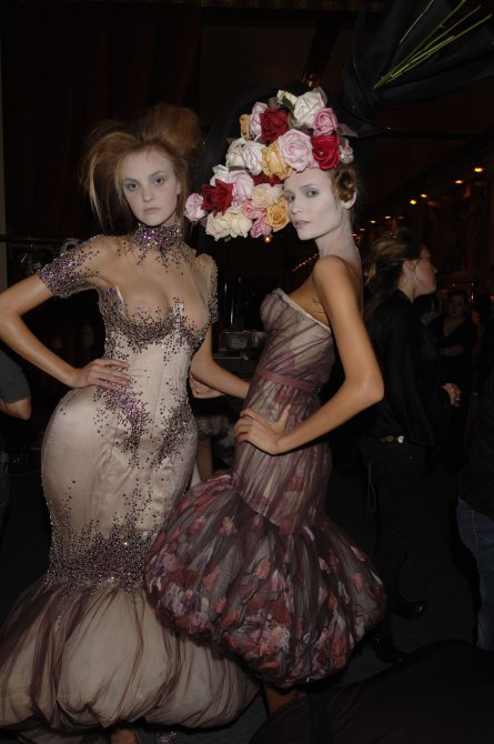 Топ-модели на подиуме