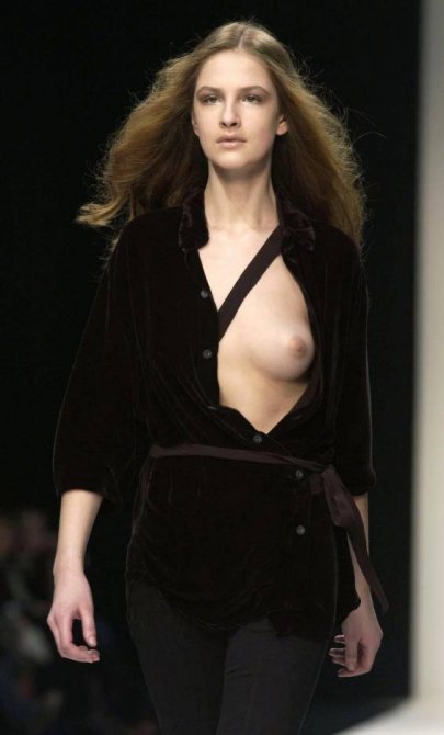 Топ-модели на подиуме