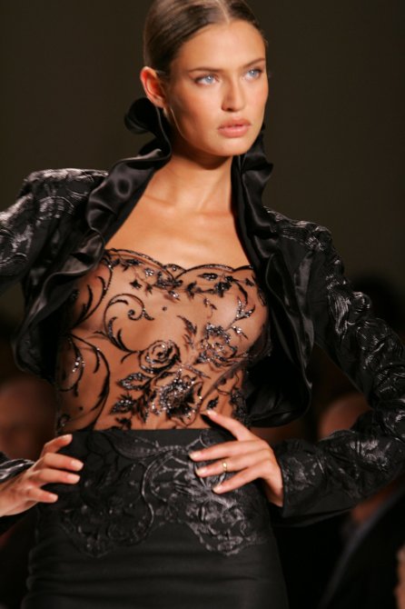 Топ-модели на подиуме