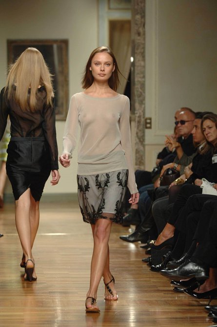 Топ-модели на подиуме