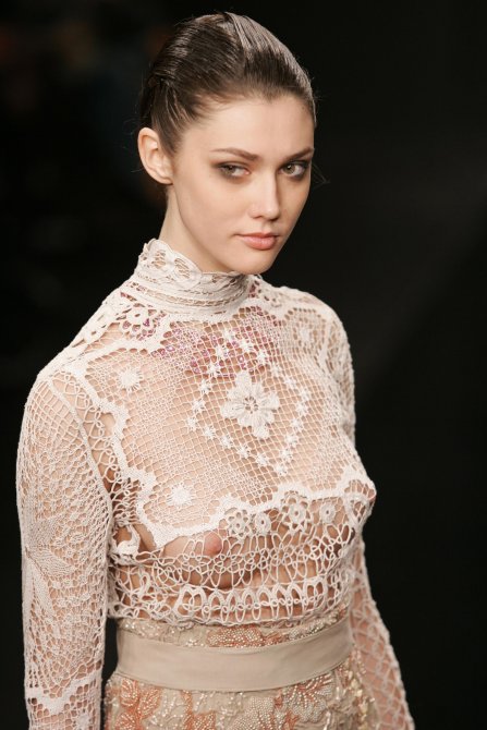 Топ-модели на подиуме