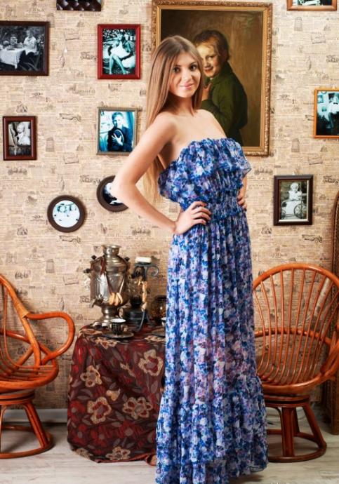 Застенчивая красотка