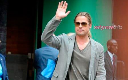 Брэд Питт случайно стал участником чужой свадьбы