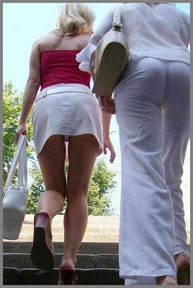 Подглядываем под юбки