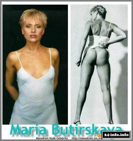 Голая Мария Бутырская (эротические фото)