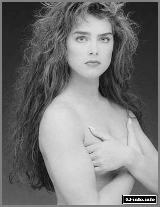 Голая звезда Брук Шилдс