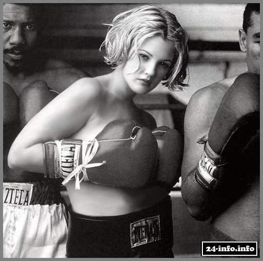 Голая звезда Дрю Бэрримор