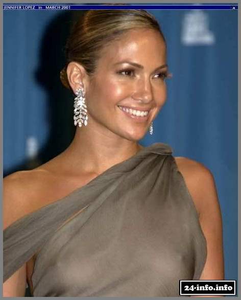 Голая звезда Дженифер Лопес