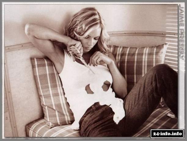 Голая звезда Джейми Пресли