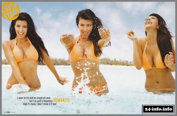 Голая звезда Ким Кардашян