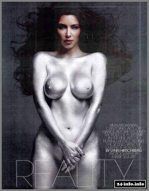 Голая звезда Ким Кардашян
