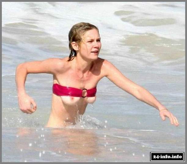 Голая звезда Кирстен Данст